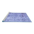 thumbnail image 2 of Ahgly Company Machine Washable Indoor Rectangle Persian Blue Traditional Area Rugs, 2' x 3', 2 of 4