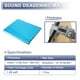 thumbnail image 2 of Unique Bargains 394mil 10mm 1.08sqft Alfombra Aislamiento Acústico para Coche 15.75"x9.84" Azul, 2 of 7