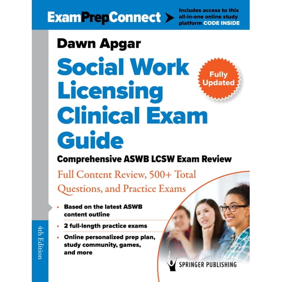 Pre-Owned Social Work Licensing Clinical Exam Guide: Comprehensive ASWB Lcsw Exam Review with Full Content Review, 500+ Total Ques, (Paperback)