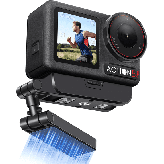 STARTRC PHOTO Magnetic Adapter Mount for DJI Osmo Action 5 Pro, Action 4 and Action 3, 360° Adjustable Quick Release for Tripod and Extension Pole