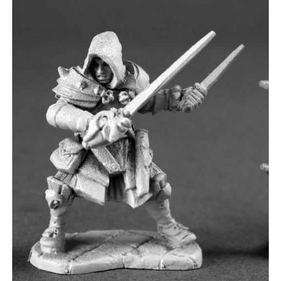 Reaper Miniatures Drago Voss, Assassin #03647 Dark Heaven Unpainted Metal