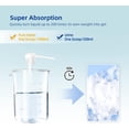thumbnail image 3 of SHIQI-Super Absorbent Powder - 100 Use, Solidify Body Fluids in 1 Min - Easy to Port Waste Liquid - for Camping Portable Toilet, Bedside Commodes, Pet Toilet etc-2LB, 3 of 4