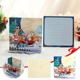 thumbnail image 1 of QTOCIO Christmas Decorations, Christmas Card Greeting Card with Envelope Merry Christmas Holiday Christmas Card Thank You Card Christmas Year Gift Christmas, 1 of 9