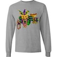 thumbnail image 3 of Inktastic Mardi Gras Jester Long Sleeve T-Shirt, 3 of 5