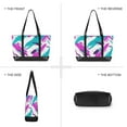 thumbnail image 6 of FORMRS Canvas Laptop Tote Bag for Women with 15.6" Computer Compartments Shoulder Handbag, Abstract Drawing, 6 of 7