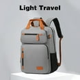 thumbnail image 4 of Zootealy Sac à Dos de Voyage Polyvalent avec Capacité Extensible et Design Ergonomique - Rouge, Sac pour Ordinateur Portable Durable et Résistant à l'Eau pour Hommes, Sac à Dos d'Affaires avec Plusieurs Compartiments et Sangle de Bagage, 4 of 7