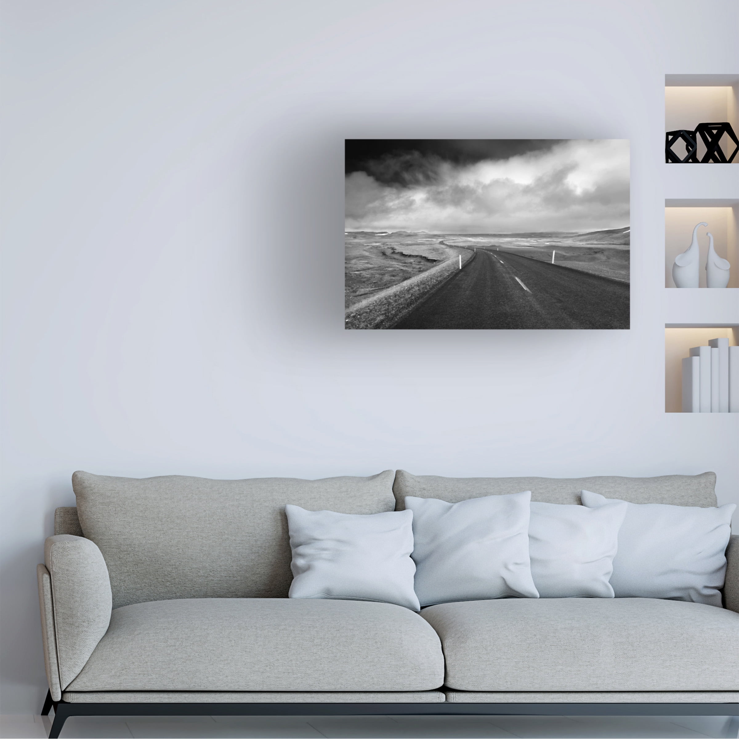 Jure Kravanja 'Road To Nowhere' Canvas Art
