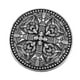 thumbnail image 4 of Paquete de 3 Broches Nórdicos Vikingos Retro para para proteger, Chal, Suéter, Joyería, Hebilla, Conjunto Hugo Broche vikingo vintage Pin, 4 of 10