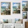 thumbnail image 4 of Designart "Beachside Tranquility Seagulls in Repose II" Animals Canvas Print, 4 of 5