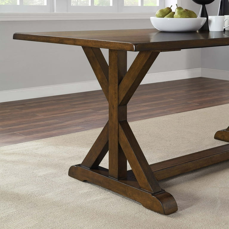 Better homes & gardens granary modern farmhouse dining table dark deals