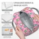 thumbnail image 3 of Fotbe pink Holiday Joy Bolsa de Almuerzo con Estampado, Lonchera Aislada, Contenedor de Comida Reutilizable Tipo Cooler a Prueba de Fugas, 3 of 6