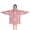 Pink Pioneer Flower, variant on Sunflower Checkered Pattern Blanket Hoodies for Kids 6-13YR Oversize Wearable Blanket Hoodies for Boys Girls Teens