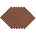 thumbnail image 1 of DII Solid Napkin Set Collection, 20x20, Leather Brown, 6 Piece, 1 of 8