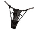 thumbnail image 2 of ZVNAΖH Women's Sexy G String Thongs, Valentine's Day Gifts, Couple Supplies, One Size, Floral Lace Panties Hollow Out See Though Panties, 2 of 6