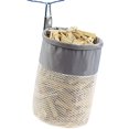 thumbnail image 1 of Mesh Clothespin Bag Holder Outside, Multiple Hanging Methods Clothes Pin Bag with Drawstring Closure, Ventilation and Moisture Resistance, Large-Capacity Clothespin Storage Organizer with, 1 of 7