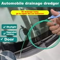 Gracefulvara 3m car sunroof drain hole dredge car door pipe cleaning