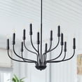 thumbnail image 5 of Aiwen 12 Light Metal Classic Chandelier Pendant Light Modern Farmhouse Decor Light Fixture, 5 of 8