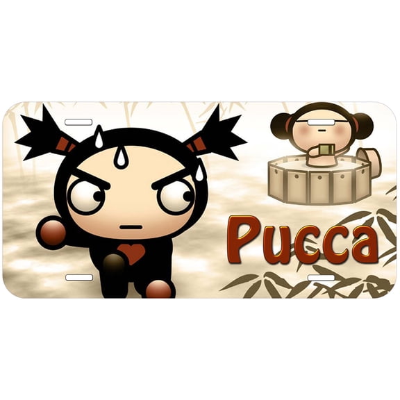 Pucca Novelty Car Auto License Plate