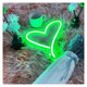 thumbnail image 1 of Letrero De Neón Con Forma Corazón Luz , Nocturna Regulable Alimentada Por USB Para Decoración Pared 30cmx30cm, 1 of 3
