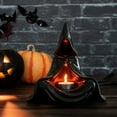 thumbnail image 6 of Wizard Cloak Ceramic Candle Holder with Hooded Design,Decorative Mystical Candle Stand for Home,Party,Halloween,Gothic Decor,Elegant Gift for Witchcraft Enthusiasts, 6 of 6
