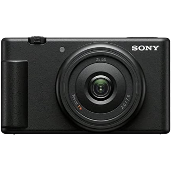 Restored Sony ZV-1F 20.1MP Compact Vlogging Camera with 20mm F2 Lens, Black, Sold Without Manufacturer Warranty