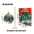 thumbnail image 4 of Bird Christmas Advent Calendar 2025, 24 Days Christmas Countdown Calendar, Acrylic 2D Bird Hanging Ornaments for Christmas Tree, Gift for Bird Lovers & Families, 4 of 6