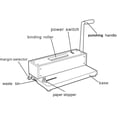 thumbnail image 3 of INTSUPERMAI Electric Binding Machine Spiral Coil Binder, 3 of 6