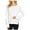 White - antiqwhite, variant on 1.STATE Womens Tie Sleeve Knit Sweater, Grey, Small
