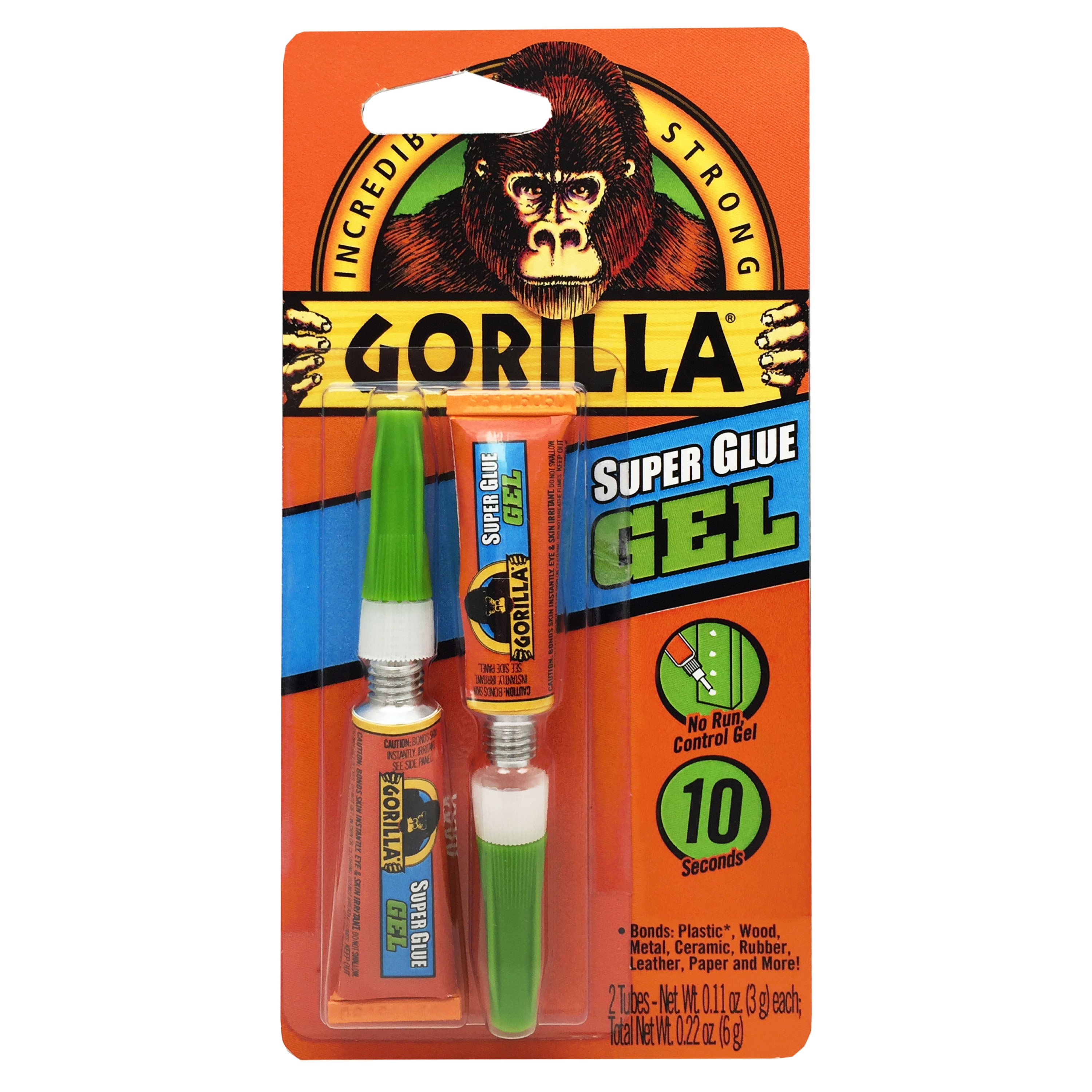 Gorilla Super Glue Gel 2-3g Tubes