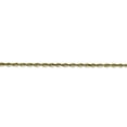 thumbnail image 3 of 10K Yellow Gold 2.0mm Diamond Cut Extra-Lite Rope Chain, 3 of 5