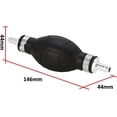 thumbnail image 4 of 2Pcs 8mm Primer Bulb Fuel Hand Pump Liquid Transfer Water Siphon Hose Pump Gasoline Gas Aquarium Suction Pump, 4 of 5