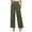 Army Green, variant on Utoimkio Toddler Girls Wide Leg Dress Pants Casual Loose Trousers with Pockets for Kids