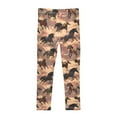 thumbnail image 4 of joogoo Girls' Leggings Horses Running Yoga Pants 7-8T, 4 of 8