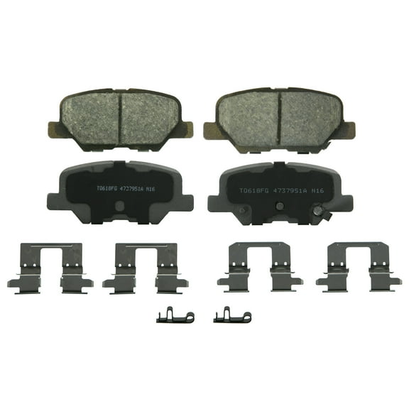 Wagner Thermo Quiet Ceramic Disc Brake Pad Set Fits select: 2014-2016 MAZDA 3, 2014-2015 MAZDA 6