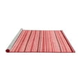 thumbnail image 2 of Ahgly Company Machine Washable Indoor Rectangle Solid Red Modern Area Rugs, 5' x 7', 2 of 4