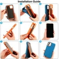 thumbnail image 2 of [PST] iPhone 13 Mini (5.4") Hard Case, Anti-Drop Triple 3 Layers Shockproof Heavy Duty Defender Hard Case Cover, 2 of 3