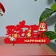 thumbnail image 2 of Decoración de Año Nuevo con palabras de bendición chinas, arte, manualidades, decoración del hogar, mesa creativa Felicidad, 2 of 9