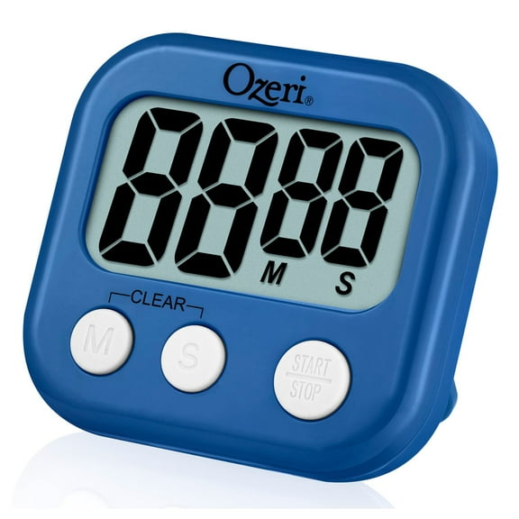 Ozeri Kitchen and Event Timer LCD Stopwatch Magnetic Back Easy to Use 99 Minutes