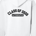 thumbnail image 3 of Inktastic Class of 2026 Autographs Adult Hoodie Sweatshirt, 3 of 4