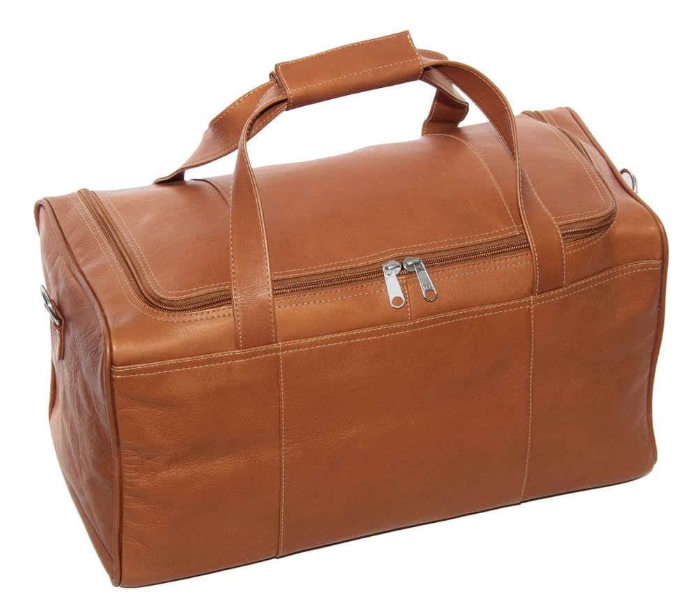 piel leather duffel bag