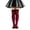 stag126-Black, variant on BRICH Girls Striped over Knee Socks Kids Long Thigh High Stockings for Parties Halloween White One Size