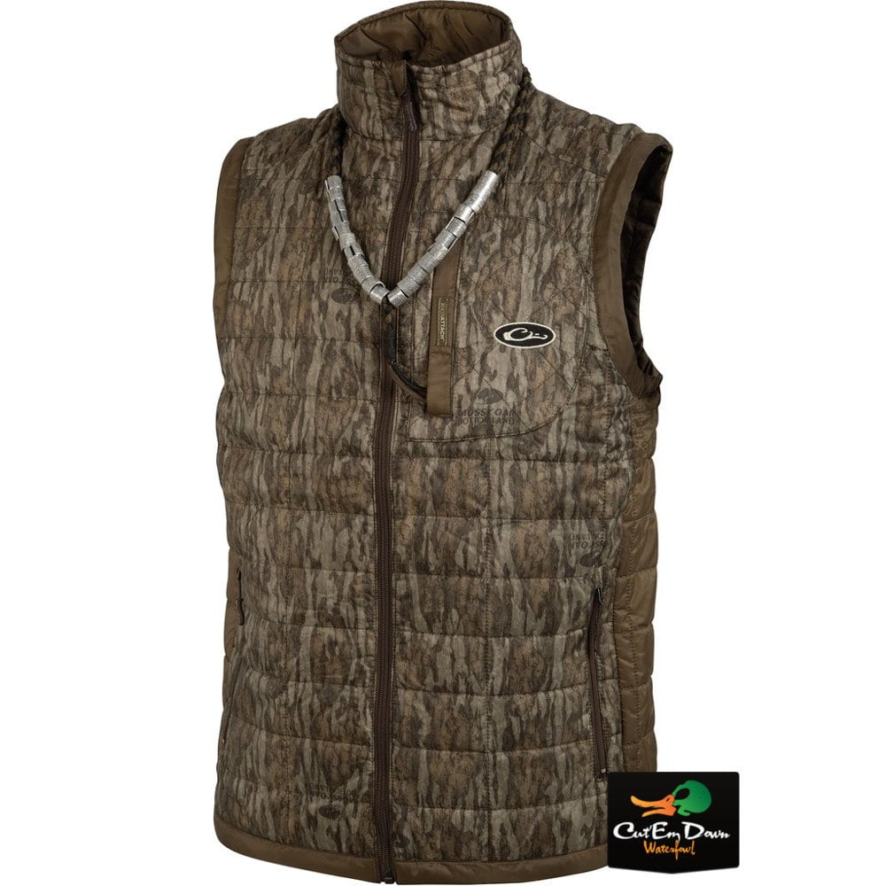 Drake MST Synthetic Down Packable 2-Tone Vest Max-5 Medium - Walmart.com