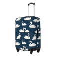 thumbnail image 2 of Balery Luggage Cover White Swam Print Suitcase Covers for Luggage Elastic Washable Suitcase Protector Fits 18-32 Inch Luggage-Medium, 2 of 9