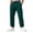 Dark Green #277, variant on Men's Jogger Sweatpants Drawstring Elastic Waist Tapered Leg Solid Color Casual Athletic Lounge Pants with Pockets