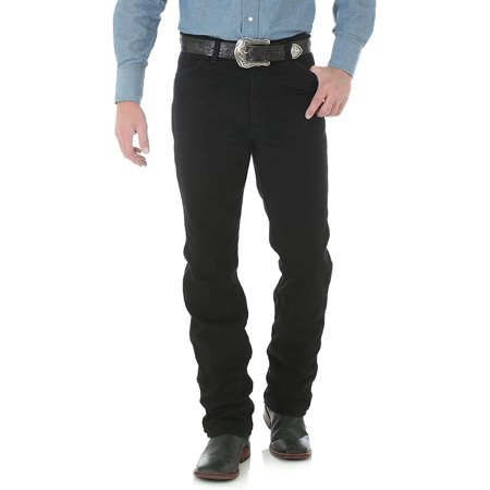 UPC 084084495211 product image for wrangler men s cowboy cut slim fit jean shadow black 38x30 | upcitemdb.com