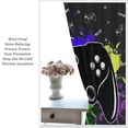 thumbnail image 5 of Gaming Curtains for Boys Teens, Black Video Games Video Game Window Drapes Game Controller Home Decor Window Treatments for Kids Bedroom Living Room, （W26xL84 Inch） x2 Panels, 5 of 6