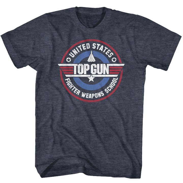 American Classics Top Gun Weapons School Licensed Adult T Shirt