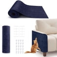 thumbnail image 1 of Alfombra de rascar para gatos de 78.7 x 15.8 pulgadas, alfombra autoadhesiva para gatos, protector de muebles para sofá, pared y puertas, protectores de arañazos duraderos para gatos, sofá y gatos de, 1 of 7