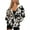 Black Cow Zebra Print, variant on Renewold Dachshund Dog Love White Womens Oversized Zip Up Hoodies Fashion Hooded Pullover Jackets Sweatshirts Long Sleeve Y2K Hoodies Fleece Sweaters Hooded Cardigan Fall Winter Clothes, XS