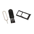 thumbnail image 1 of Replacement Sim Card Tray, Lightweight Sim Card Holder Sturdy Plastic With Brush For Repair Black,Red, 1 of 8